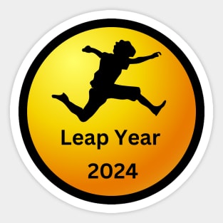 Leap Year 2024 Sticker